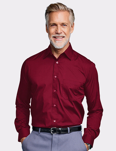 Double Two Long Sleeve Easy Care Shirt - MF202